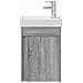 Mobile bagno con rubinetto Sonoma grigio 40,5 x 22,5 x 62 cm - Foto miniatura 5