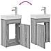 Mobile bagno con rubinetto Sonoma grigio 40,5 x 22,5 x 62 cm - Foto miniatura 9