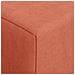 Divano Letto Pieghevole Rosso Arancio 120 x 60 x 49 cm Tessuto - Foto miniatura 7