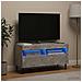 Mobile TV LED Grigio Cemento Legno ingegnerizzato - Foto miniatura 4