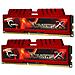 Memoria Dimm RipjawsX 8 GB (2 x 4GB) DDR3 1600 Mhz CL9 Non-ECC Dissipatore Rosso - Foto miniatura 4