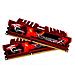 Memoria Dimm RipjawsX 8 GB (2 x 4GB) DDR3 1600 Mhz CL9 Non-ECC Dissipatore Rosso - Foto miniatura 1