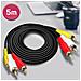 Cavo Audio Video 3 X Rca Maschio - Maschio 5,0 M - Foto miniatura 2