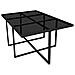 Set Da Pranzo 27 Pezzi Esterno Polyrattan Nero - Foto miniatura 6