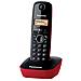 Telefono Senza Fili Panasonic Kx-tg1611spr Rosso - Foto miniatura 3