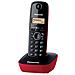 Telefono Senza Fili Panasonic Kx-tg1611spr Rosso - Foto miniatura 2