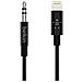Cavo Audio da 3.5 mm con Connettore Lightning, Cavo da Lightning ad AUX per iPhone Certificato MFi, 1.8 m, Nero - Foto miniatura 1