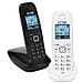 Telefono Cordless Duo AS405 conTrasferimento di chiamata - Nero / Bianco - Foto miniatura 1