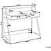 Scrivania Calvin Marrone Chiaro 100 Cm 50 Cm Con Contenitore - Foto miniatura 2