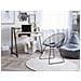 Scrivania Calvin Marrone Chiaro 100 Cm 50 Cm Con Contenitore - Foto miniatura 3