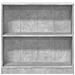 Libreria Grigio Calcestruzzo 80x24x75 Cm In Truciolato - Foto miniatura 3