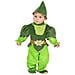 Costume Peter Pan Neonato Taglia 7/9 Mesi Carnevale Pegasus - Foto miniatura 1