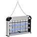 Elettroinsetticida Da Esterno E Interno Con Lampada Antizanzare Led Per 60 Mq, Zanzariera Elettrica 20w Argento - Foto miniatura 1