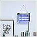 Elettroinsetticida Da Esterno E Interno Con Lampada Antizanzare Led Per 60 Mq, Zanzariera Elettrica 20w Argento - Foto miniatura 3