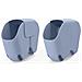 Custodia Airpods Max Multistrato Chiusura Magnetica Soft-touch Sottile Lilla - Foto miniatura 3