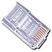 Connettori Rj45 (100 Pz), Cat. 5e, Utp, 8p8c - Foto miniatura 1