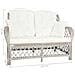 Divano a 2 Posti in Rattan Grigio 125 x 80 x 90 cm - Foto miniatura 6