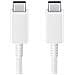 Cavo USB-C a USB-C EP-DX510 - 5A Ricarica Rapida, Lunghezza 1,8m, Trasferimento Dati Veloce - Bianco - Foto miniatura 1