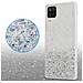 Custodia Compatibile Con Samsung Galaxy A12 / M12 In Trasparente Con Glitter - Coperchio Protettivo In Silicone Tpu Flessibile Con Glitter Scintillanti - Foto miniatura 4