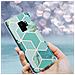 Custodia Compatibile Con Samsung Galaxy S9 In Marmo Verde Chiaro Verde Oro No. 3 - Coperchio Protettivo In Silicone Tpu Con Motivo A Mosaico - Foto miniatura 8