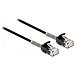 Cavo RJ45 maschio per RJ45 femmina Cat. 6A da 2 m nero - Foto miniatura 1