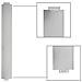 Bordure Per Aiuole In Metallo Galvanizzato 18cm X 100cm | Aiuole Giardino | Cordoli Per Aiuole - Foto miniatura 2
