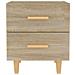 Comodini 2 Pz In Rovere Sonoma 40x35x47,5 Cm - Foto miniatura 2