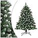 Albero Di Natale Artificiale Con Base 120 Cm Pvc - Foto miniatura 2