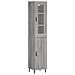 Credenza Grigio Sonoma 34,5x34x180 Cm In Legno Multistrato - Foto miniatura 2
