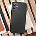 Cover Per Iphone 12 Silicone Flessibile Classic Case Nera - Foto miniatura 4