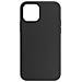 Cover Per Iphone 12 Silicone Flessibile Classic Case Nera - Foto miniatura 1