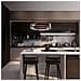 Lampadario A Sospensione Moderno Interstellar Metallo Grigio Luce Led 35w - Foto miniatura 4