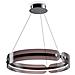 Lampadario A Sospensione Moderno Interstellar Metallo Grigio Luce Led 35w - Foto miniatura 1