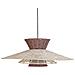 Lampadario Kabompo Rattan Marrone - Foto miniatura 6