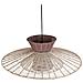 Lampadario Kabompo Rattan Marrone - Foto miniatura 7