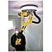 Levigatrice Giraffa Per Muro Con Luce Led Incorporata 750w 225mm Sfmee500s - Foto miniatura 3