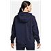 Felpa Con Cappuccio Full Zip Cw6957-451 Donna Taglia M Colore Blu - Foto miniatura 4