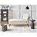 Chaise Longue Versione Destra Artheze Bouclé Bianco Sporco - Foto miniatura 1
