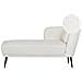 Chaise Longue Versione Destra Artheze Bouclé Bianco Sporco - Foto miniatura 2