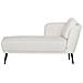 Chaise Longue Versione Destra Artheze Bouclé Bianco Sporco - Foto miniatura 3