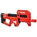 Pistola Blaster Motorizzata Compatta Smg Fortnite Con 8 Freccette, Rosso / Nero - Foto miniatura 2