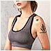 Reggiseno Sportivo Taglie Forti: Design Traspirante E Di Supporto Grey 3xl - Foto miniatura 2