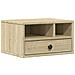 Supporto Stampante Rovere Sonoma 40x32x22,5cm Legno Multistrato - Foto miniatura 2