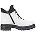 White Casual Closed Booties Stivaletti Sintetico E Tessile Scarpe Donna Bianco Eu 36, Y3163-80 - Foto miniatura 3