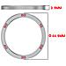 Custodia Per Orologio + Protezione Per Lo Schermo Per Cmf Watch Pro2 Silver - Foto miniatura 4