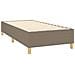 Letto a Molle con Materasso e LED Tortora 80x200 cm in Tessuto - Foto miniatura 6