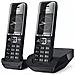 Telefono Cordless Dect Nero Con Segreteria Telefonica - Comfort550-duo-black - Foto miniatura 1