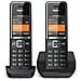 Telefono Cordless Dect Nero Con Segreteria Telefonica - Comfort550-duo-black - Foto miniatura 3