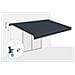 Tenda Da Sole Motorizzata Semicassonata Fazzio 5x3m Grigia - Foto miniatura 3