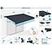 Tenda Da Sole Motorizzata Semicassonata Fazzio 5x3m Grigia - Foto miniatura 7